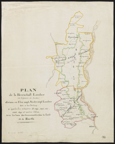 Lordship of Landser in Alsace by M. Veuve Decker